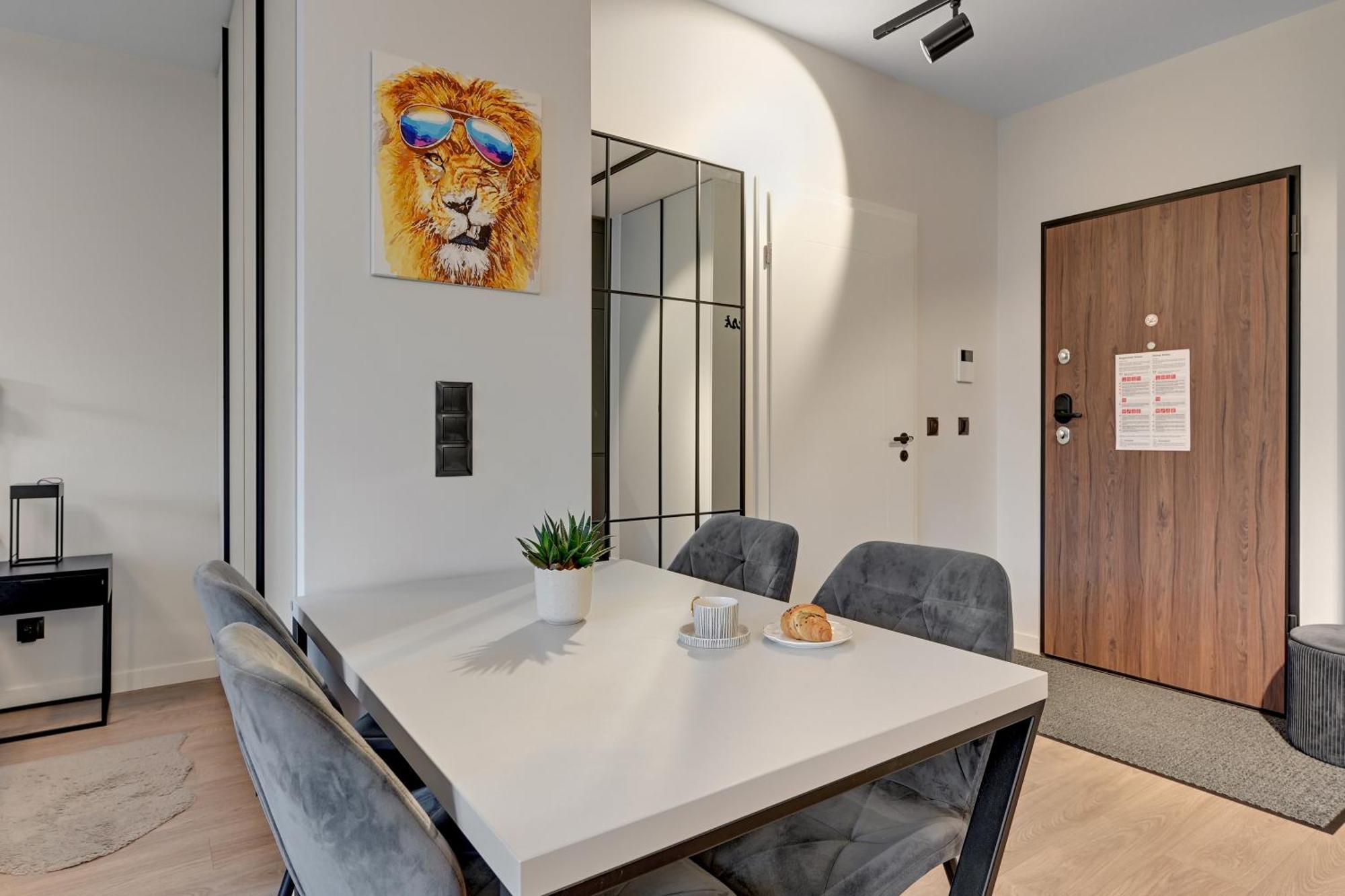 Scala City Center Premium Studios By Lion Apartments 格但斯克 外观 照片