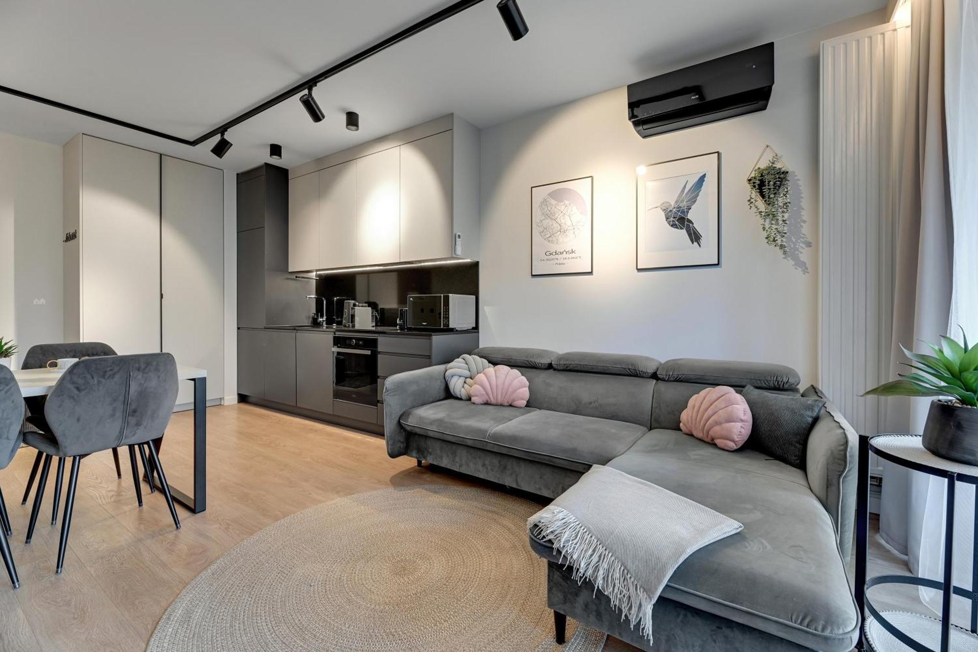 Scala City Center Premium Studios By Lion Apartments 格但斯克 外观 照片