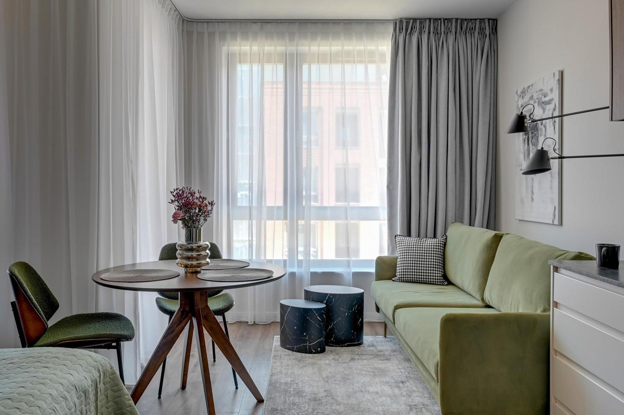 Scala City Center Premium Studios By Lion Apartments 格但斯克 外观 照片