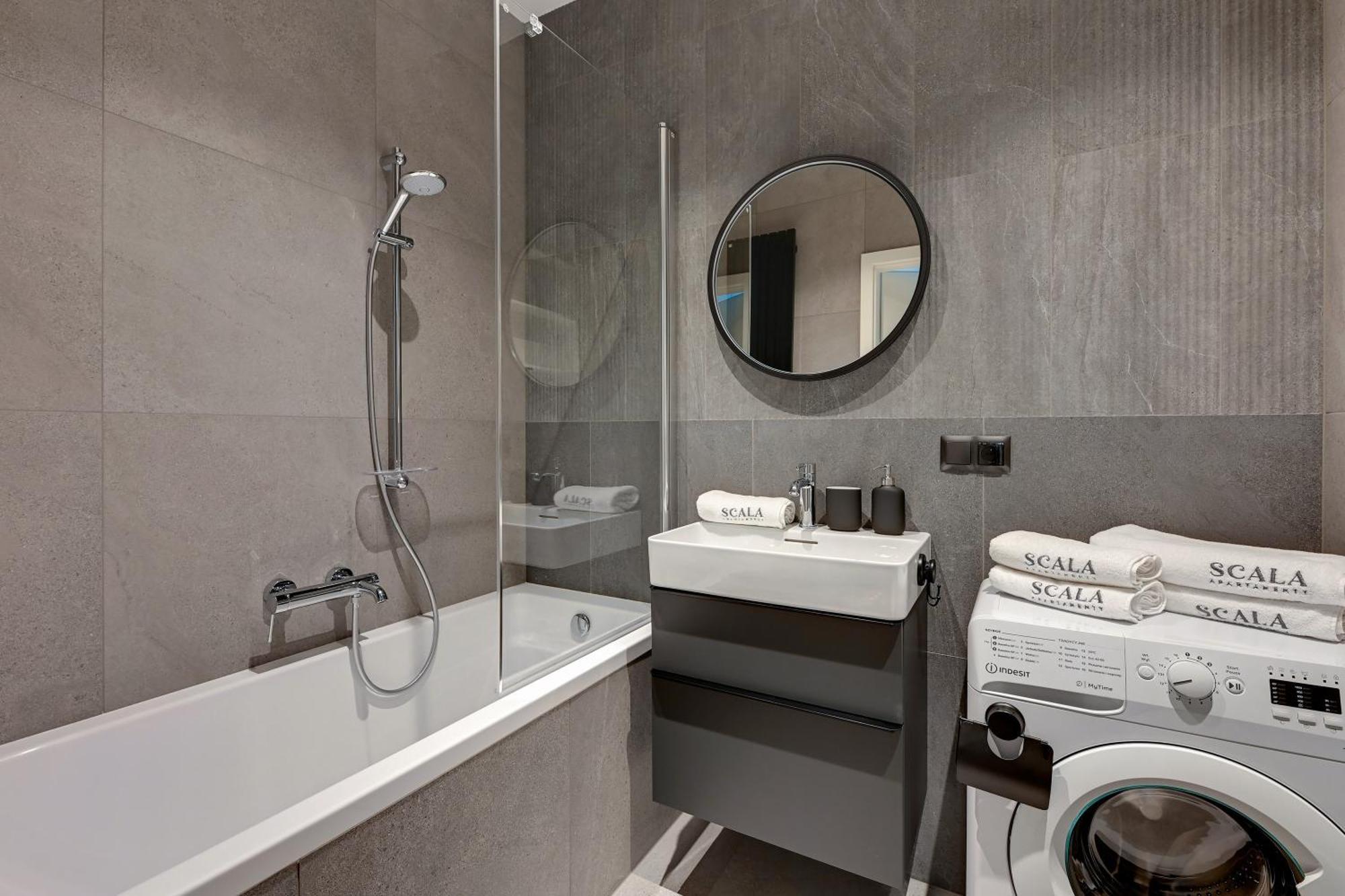 Scala City Center Premium Studios By Lion Apartments 格但斯克 外观 照片