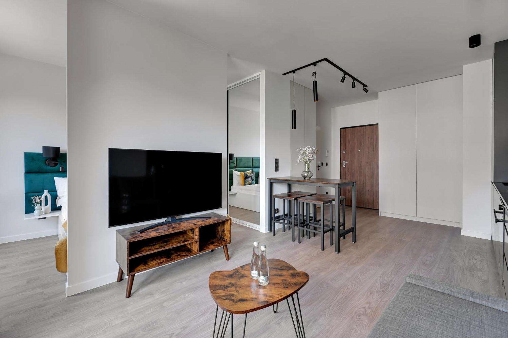 Scala City Center Premium Studios By Lion Apartments 格但斯克 外观 照片