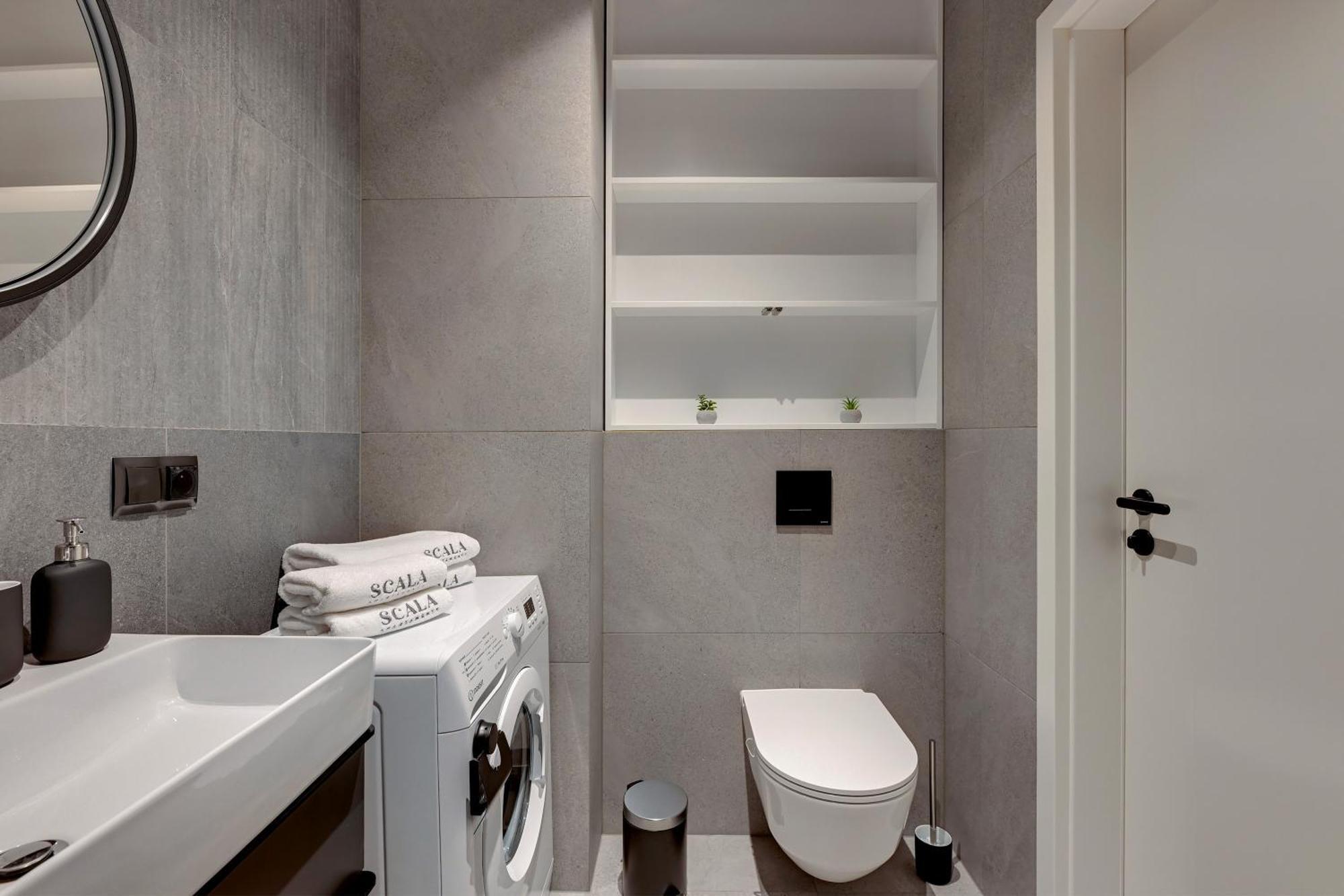 Scala City Center Premium Studios By Lion Apartments 格但斯克 外观 照片