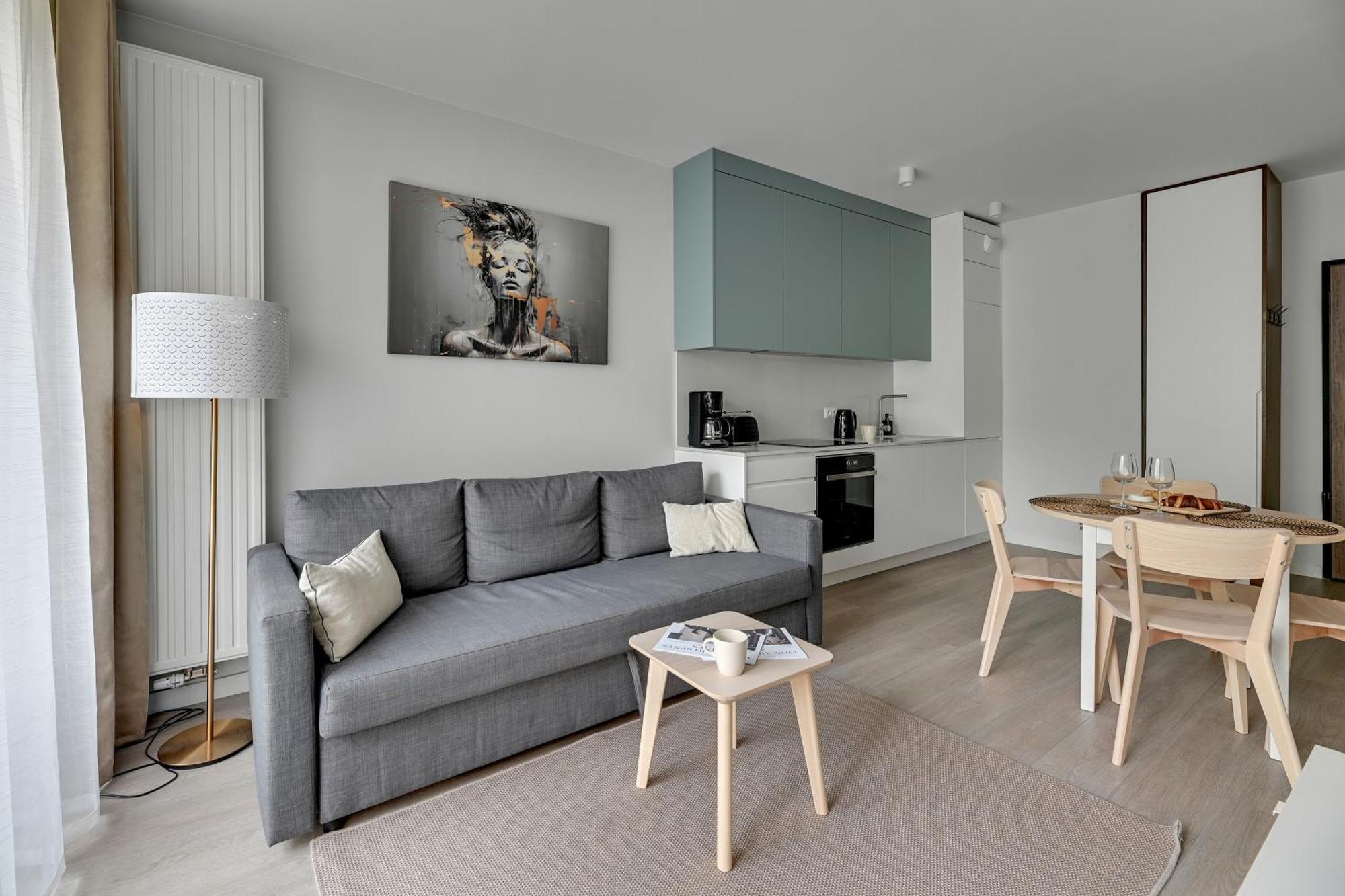 Scala City Center Premium Studios By Lion Apartments 格但斯克 外观 照片