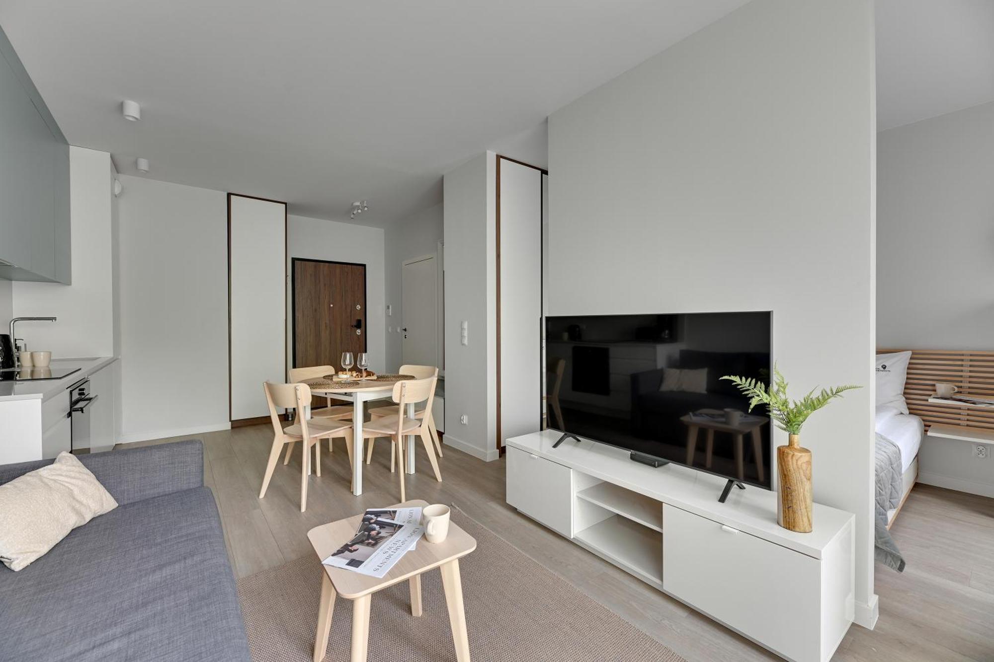 Scala City Center Premium Studios By Lion Apartments 格但斯克 外观 照片