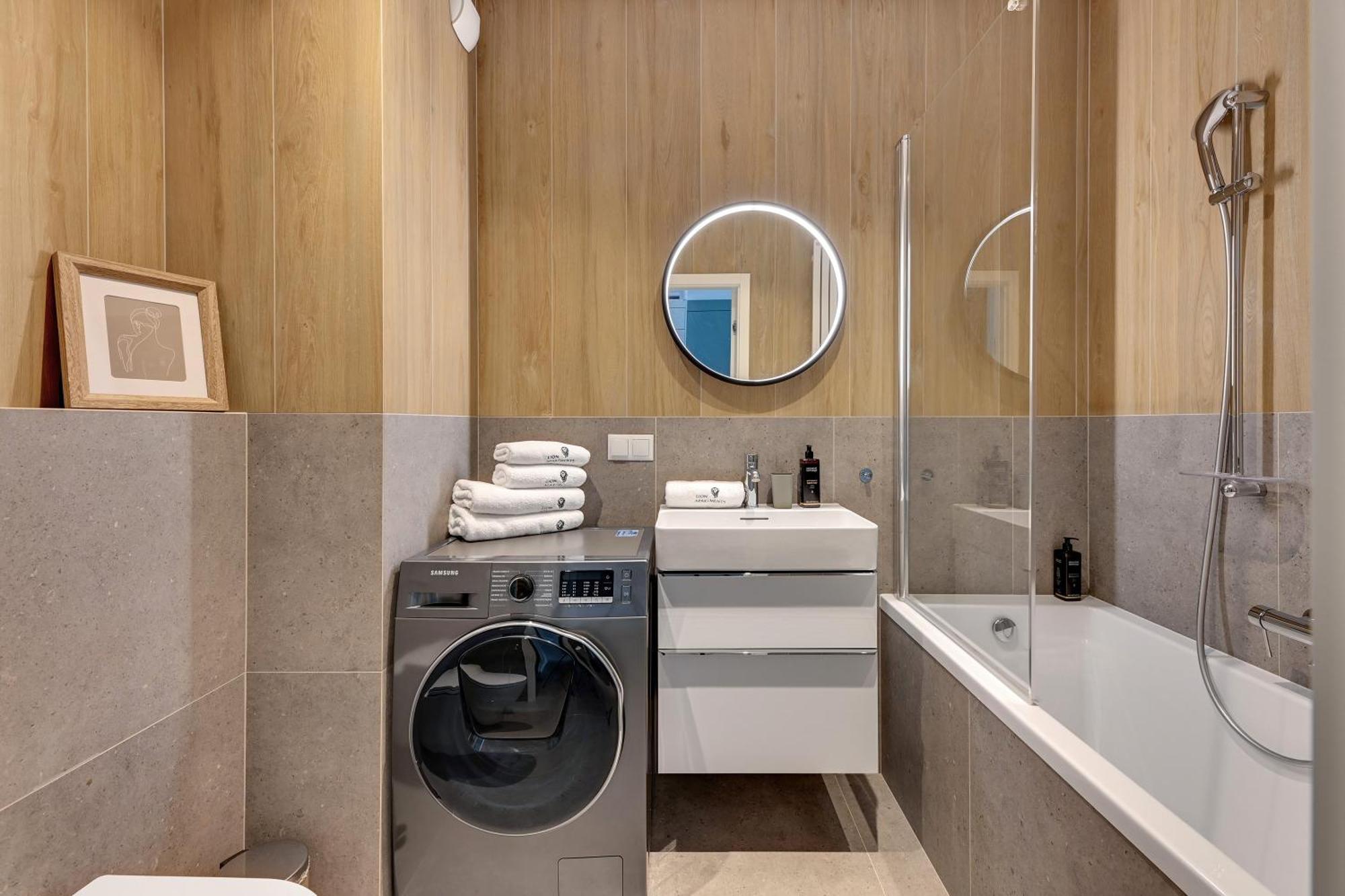 Scala City Center Premium Studios By Lion Apartments 格但斯克 外观 照片